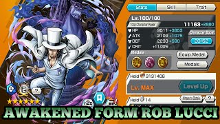 EXTREME AWAKENED FORM ROB LUCCI GAMEPLAY | ONE PIECE BOUNTY RUSH | OPBR