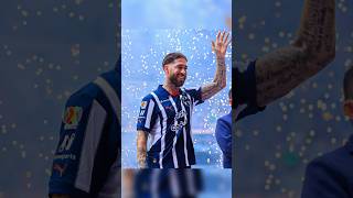 Sergio Ramos has beenpresented at his new club. #BBVA #sergioramos #soccer