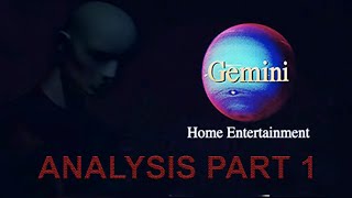 ANALOG HORROR: Gemini Home Entertainment - Recap & Analysis (Part 1)