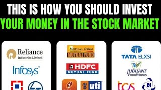THIS IS HOW YOU SHOULD INVEST YOUR MONEY IN THE STOCK MARKET! long video description mein #stock