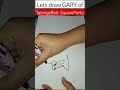 How to draw Gary from SpongeBob SquarePants| Very Easy Drawings #drawing #cutedraws #art #tinydraws