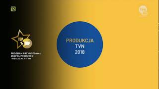 TVN -Plansza produkcyjna z wpadką 2018