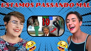 REACT Mãe e filha - 🔴 Os maiores MICOS da TV! PARTE 10! Quando tudo da errado!!