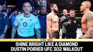 SHINE BRIGHT LIKE A DIAMOND 🎶  EPIC Dustin Poirier Walkout Ahead of #UFC302 💎
