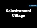 solasiramani village