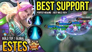 ESTES BEST BUILD 2024 | BUILD TOP GLOBAL ESTES GAMEPLAY | MOBILE LEGENDS✓