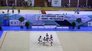 Championnat régional à Nîmes 2011 de GRS