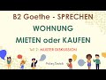 WOHNUNG MIETEN oder KAUFEN - B2 Diskussion Muster Argumente Teil 2 Goethe Vor Nachteil