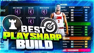 THE BEST PLAYSHARP BUILD IN NBA 2K20 - MOST OVERPOWERED POINT GUARD BUILD IN NBA 2K20