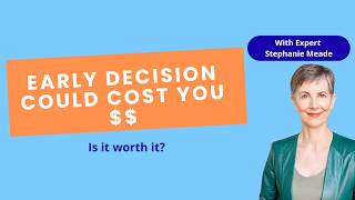 Before You Hit Submit on Early Decision Applications — Watch This! Deadlines Are Approaching.