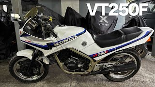 HONDA VT250F参考動画「二宮の最初の一台」