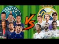 PSG Legends vs RM Legends💪(Paris Saint-Germain vs Real Madrid)