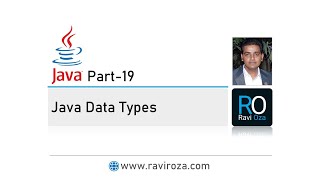 Java Part-19 | Java Data Types (Gujarati)