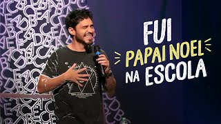 Fui o papai noel na escola! Deu tudo errado | Diogo Almeida