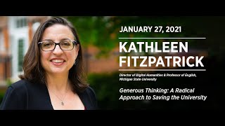 Kathleen Fitzpatrick - Keynote