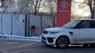 Alejandro Garnacho \u0026 Manchester United arriving for training