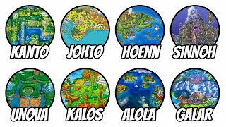 Every Pokemon Region Explained in 13 minutes
