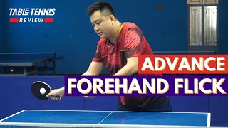 Advanced Forehand Flick guide by Professional Players | Table Tennis Tutorial | TTR