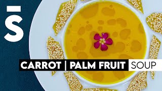 Carrot and Palm Fruit Soup  //S-ANTA.COM