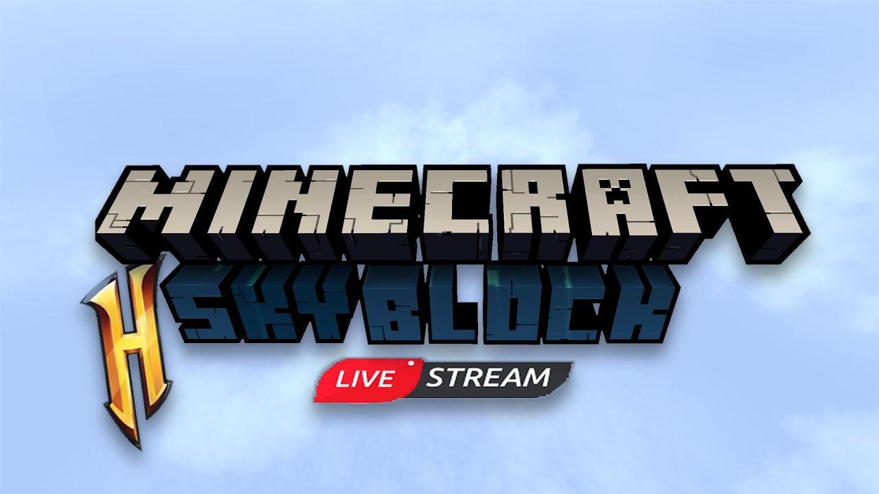 Playing Hypixel Skyblock Live Hypixel Skyblock Youtube
