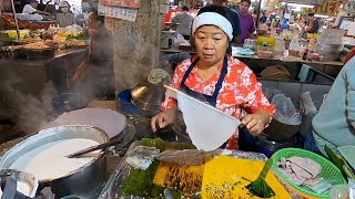 ขนมปากหม้อ ร้านอร่อย จนได้ต่อคิวซื้อ | ตลาดเช้า จ.อุดรธานี