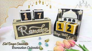 How To Make Ramadan Calendar At Home | DIY Eid Countdown | Ramadan Home Decoration Idea