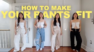 Hem Your Pants like a PRO with no sewing machine (4 easy ways)