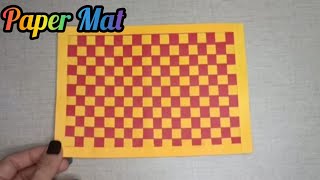 How to make Origami Mat | How to make paper mat | Easy paper Craft |