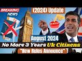 New Announcement for UK Citizenship Guidelines Effective in 2024: British Citizenship New Rules