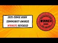 2025 Comic Book Community Awards - Winners Revealed