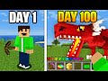 100 Days, But I Add a New Mod Every Day To Hardcore Minecraft... [FULL MOVIE]