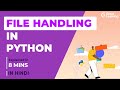 File Handling in Python - explained in Hindi | Learn Python File Handling in 8 mins | Great Learning