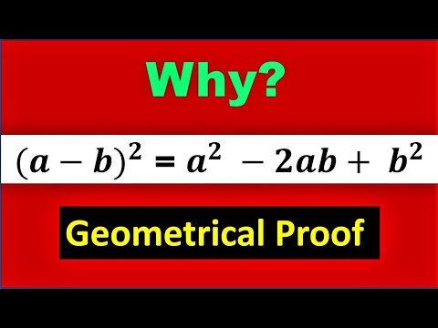 Algebraic Identities (a-b)2 = A2-2ab+b2 Proof | Why A - B Whole Square ...