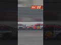 Bubba Wallace gets forced into the wall early #nascar