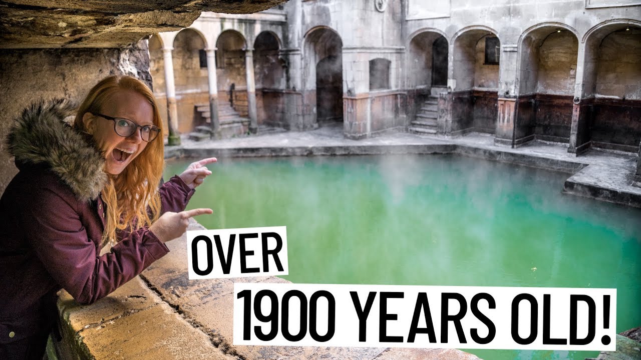 Exploring Epic Roman Bath Ruins Bath England Youtube