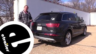 etrailer | Draw-Tite Max-Frame Trailer Hitch Installation - 2018 Audi Q7