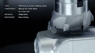 Gühring PCD face and corner milling cutter (English)