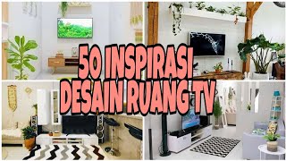 50 Inspirasi Desain Ruang TV || Ide dekorasi Rak TV || Menata Ruang TV