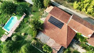 FLYING OVER UPIE, DROME WITH A DJI MAVIC 3 DRONE - 4K VIDEO