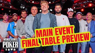 WSOP Main Event 2023 | Final Table with $12,100,000 First Prize