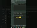 Create a Tuple In Python | #shorts #shortvideo #short #python