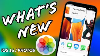 iOS 16 What's New in Photos App I iOS 16 New Photos App Features (MUST WATCH)