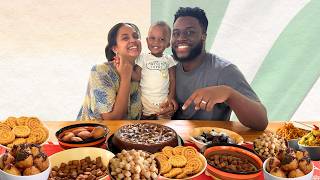 Making Indian \u0026 Nigerian Snacks With Our Son for Christmas