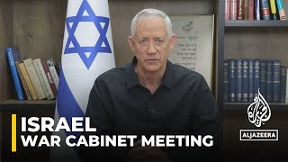 Israeli war cabinet meets under pressure to respond to Iranian attack