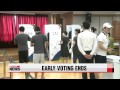 Early voting for next week's local elections ends