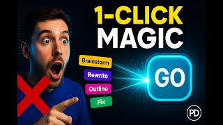 Plotdrive Workflow Tutorial - Create 1-Click Writing and Editing Tools
