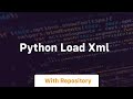 python load xml