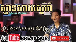 ស្ពានសាងស្នេហ៍ ច្រៀងដោយ សួរ វិចិត្រ(Sour Vichet) | New Cover song |【PREAP SOR】