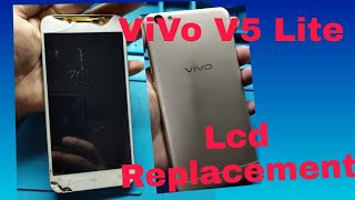 How to changed lcd old model Phone  Vivo V5 lite.changed screen and disassembly | #vivo#screen#