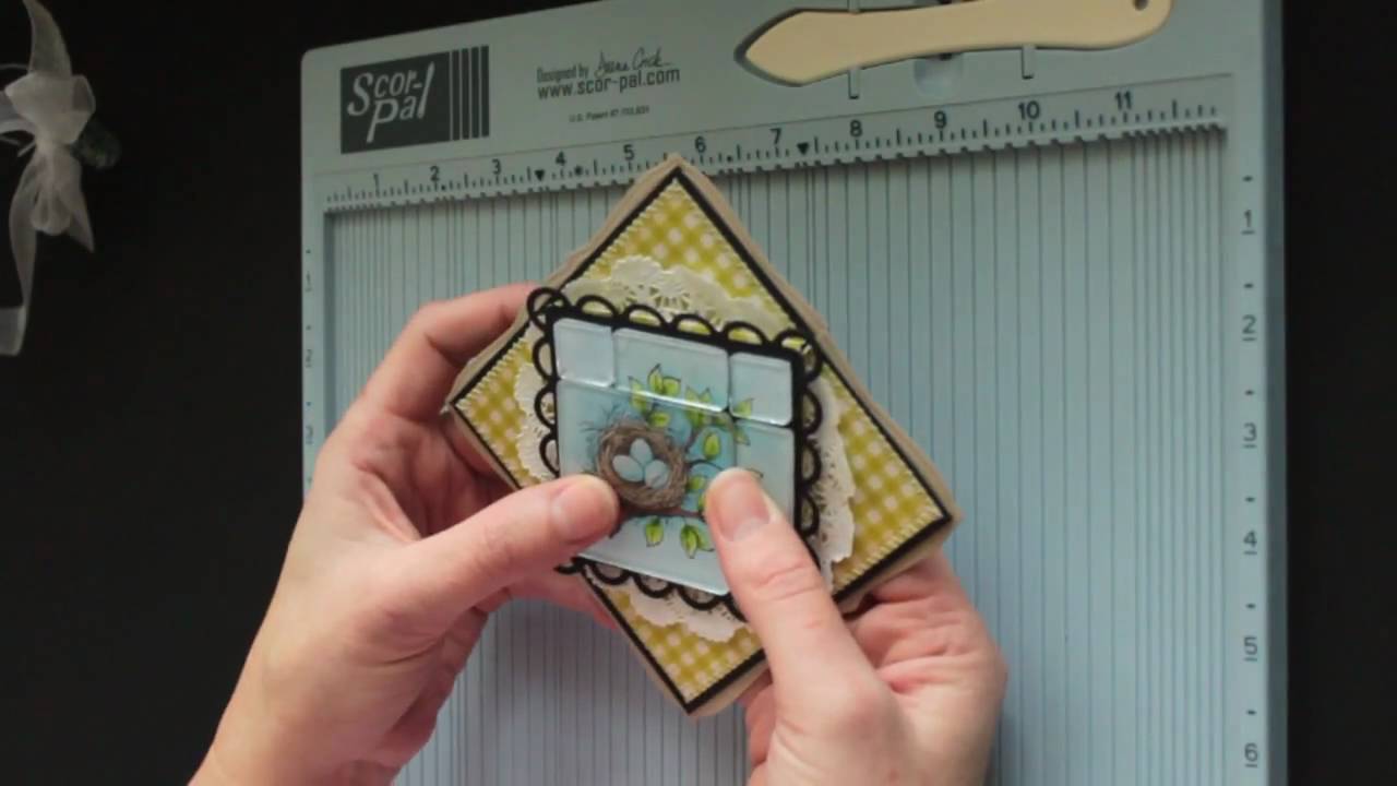 Diamond Fold Card Youtube